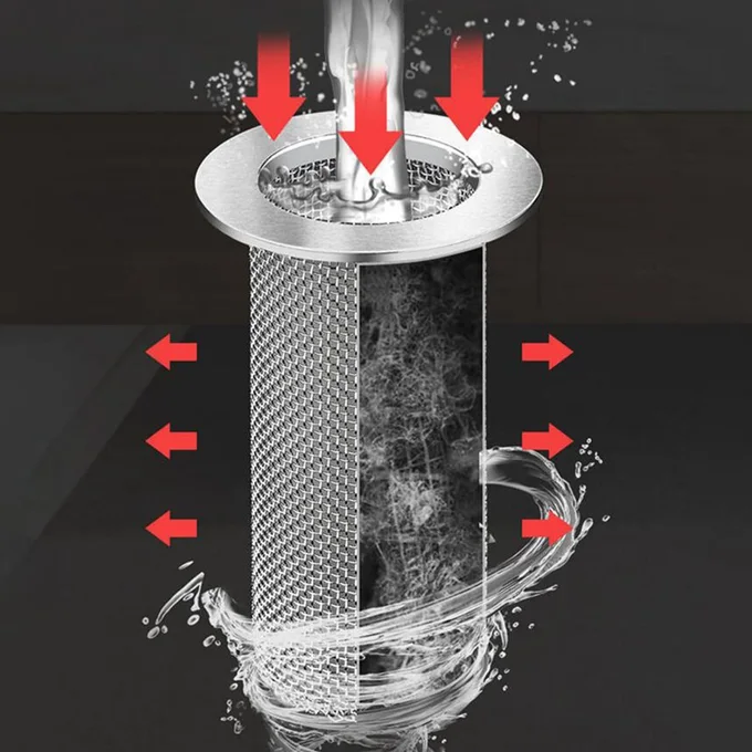 Bonde de Lavabo Pop-up Clic-Clac Inox et Laiton 5