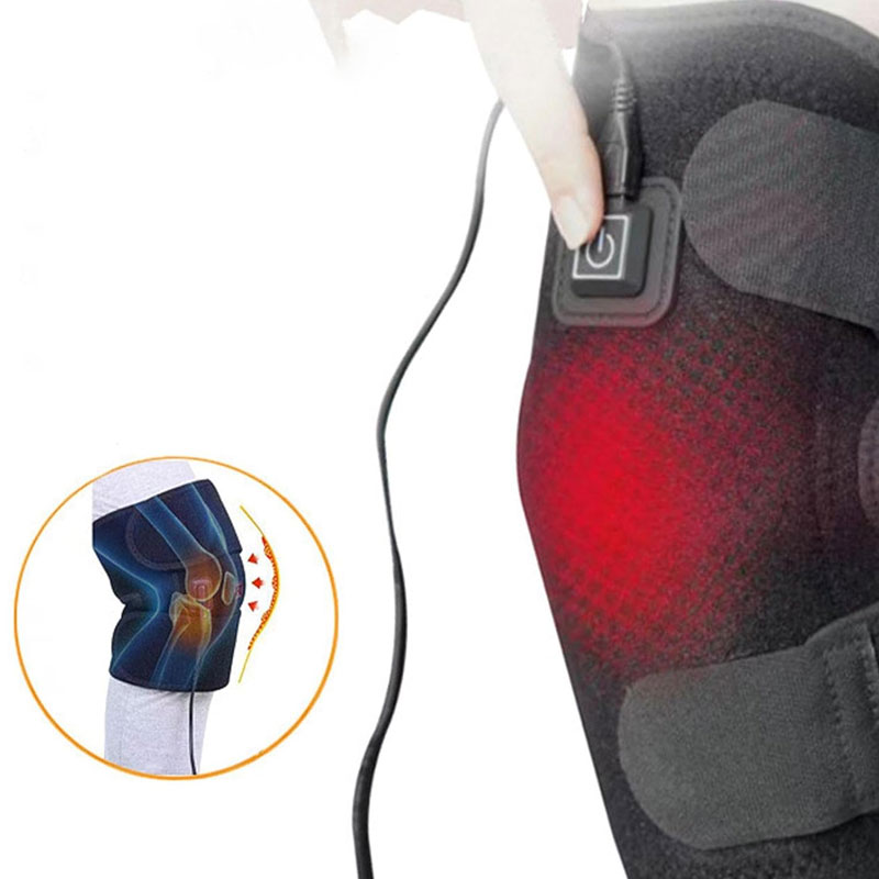 Genouillère Chauffante et Compressive SC-113 - Noir 2