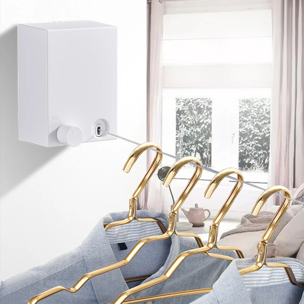 Corde à Linge Rétractable Télescopique 4,2 M 2