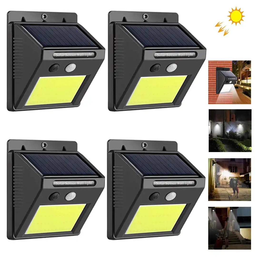 Lampe Solaire Murale d'Extérieur 20 LED – Pack de 2