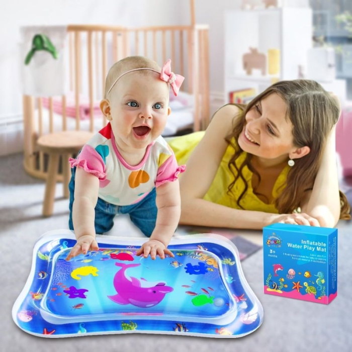 Tapis d'Eau Gonflable pour Bébé