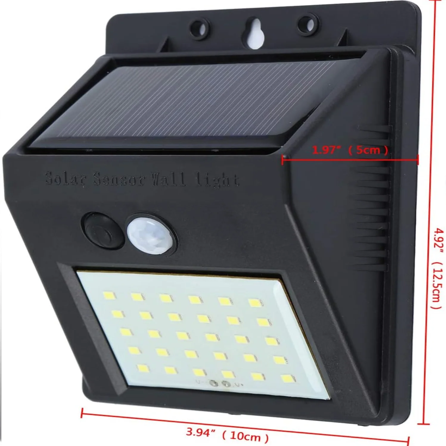 Lampe Solaire Murale d'Extérieur 20 LED – Pack de 2 4
