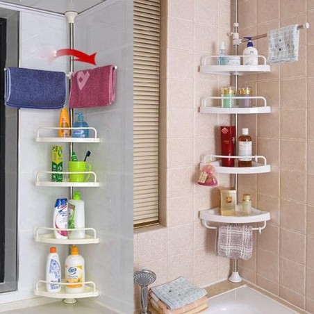 Étagère de salle de bain à 4 niveaux 3