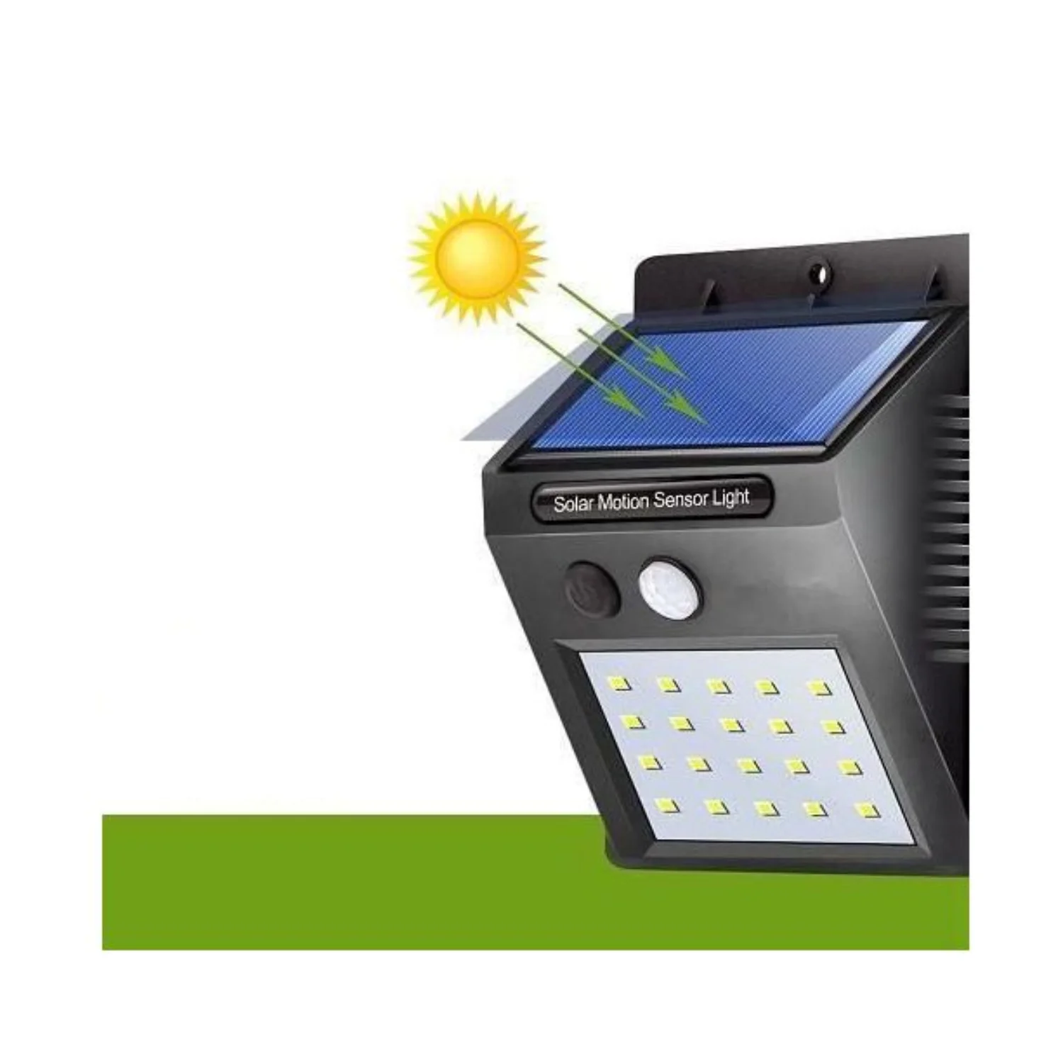 Lampe Solaire Murale d'Extérieur 20 LED – Pack de 2 3