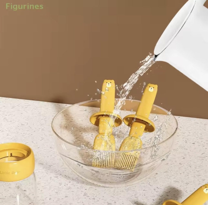 Distributeur D'huile avec Brosse en Silicone 6
