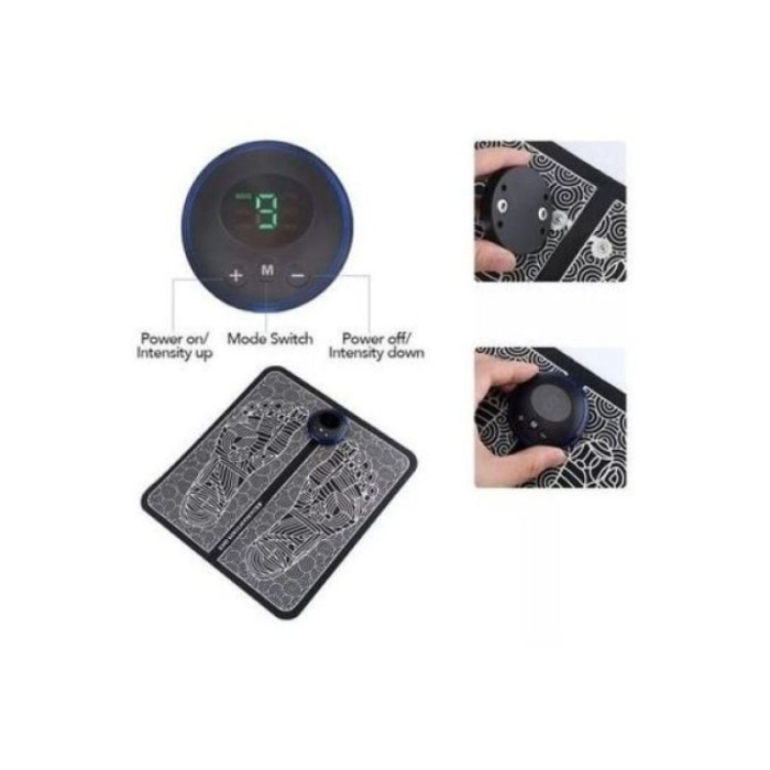 Appareil de Massage des Pieds Électrique EMS Rechargeable USB 2