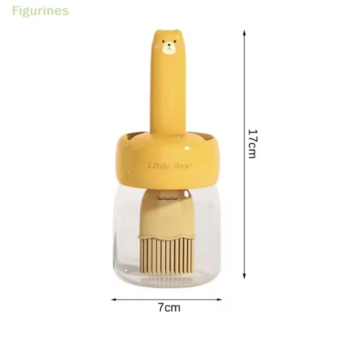 Distributeur D'huile avec Brosse en Silicone 7