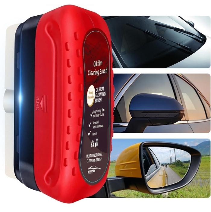 Brosse Nettoyante pour Film Oléophobe Pare-brise et Vitres de Voiture (120 ml) 2
