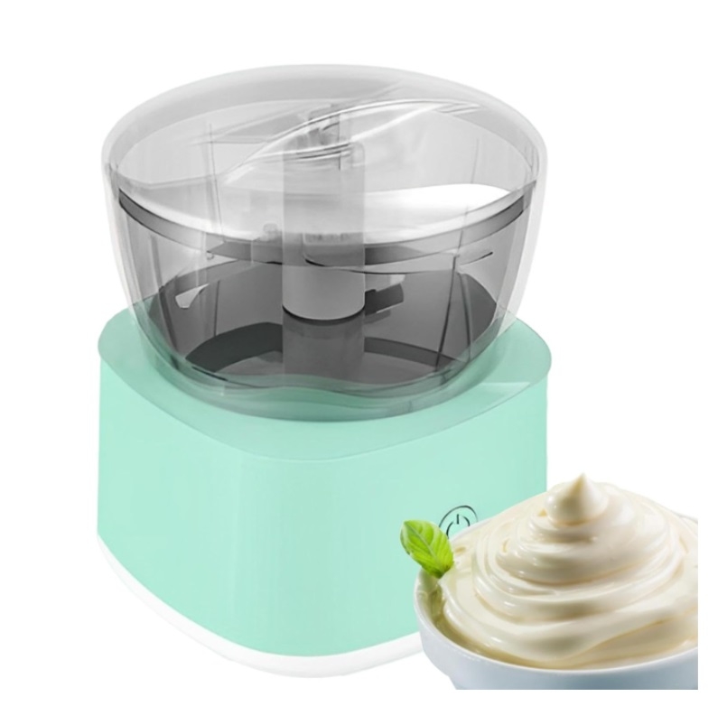 Mini Hachoir Électrique sans Fil Vert 4