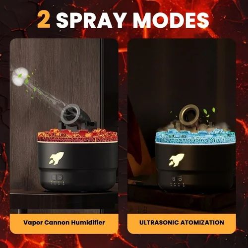 Humidificateur Diffuseur Volcan à Effet Lave 3