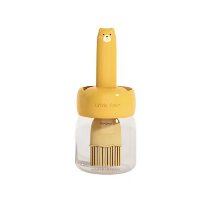 Distributeur D'huile avec Brosse en Silicone