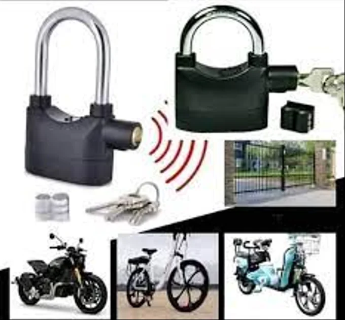 Cadenas Alarme avec Sirène 110 dB 2