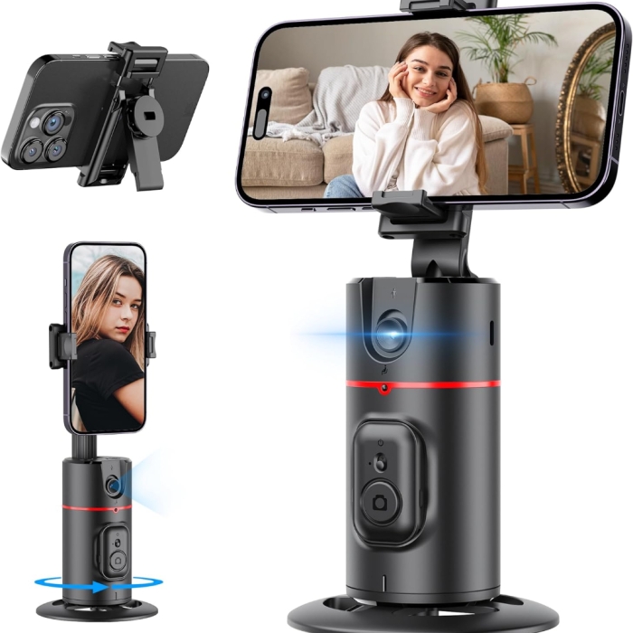 Stabilisateur de Téléphone 360° à Suivi Automatique du Visage 3