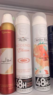 Déodorant variée